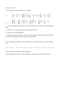 Esercitazione esame 01