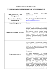 attivita` formative - Universita` degli Studi di Messina