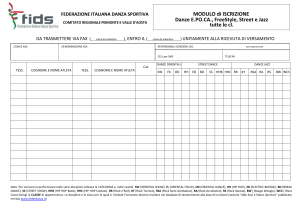 federazione italiana danza sportiva