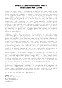 nasce kanso: innovare non è mai stato così semplice