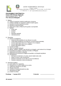 Lettera bocciati - liceo Cavalleri