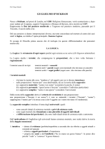 OCKHAM – Vita e pensiero
