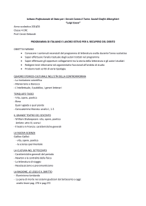 Istituto Professionale di Stato per i Servizi Comm.li Turist. Sociali