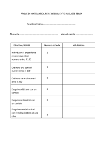 griglia di rilevazione3 - Istituto Comprensivo via Papa Giovanni