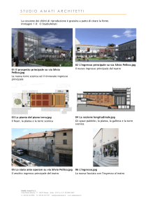 Didascalie immagini - Studio Amati Architetti