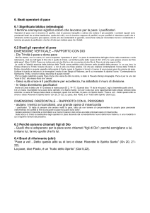 Operatori di pace - Patriarcato di Venezia