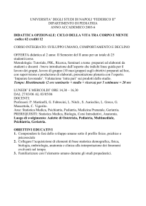 ADO: CICLO DELLA VITA TRA CORPO E MENTE