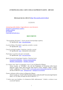 Riferimenti sito