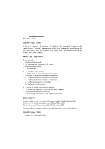Economia aziendale