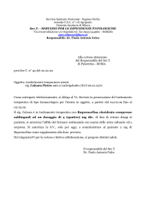 Gentile Direttore, visti i recenti fatti di cronaca accaduti a Ribera, che