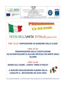 plesso Filzi - Istituto Comprensivo via Santi 65