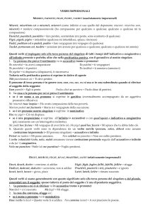 verbi impersonali - Blog-ER