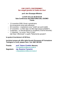 incontri esoterismo