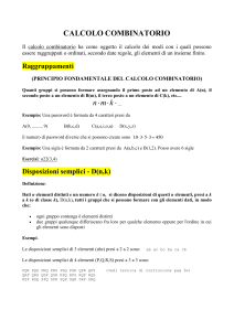 Permutazioni - P(n) - Liceo "Banzi Bazoli"
