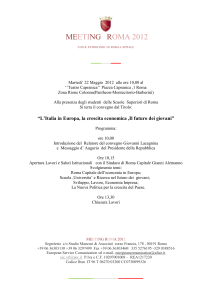 L`Italia in Europa