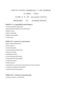 programma di diritto IV B program.
