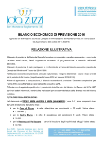 relazione illustrativa