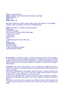Titolo: La simpatia di Gesù