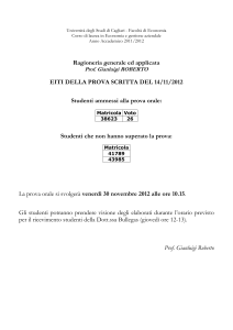 Università degli Studi di Cagliari