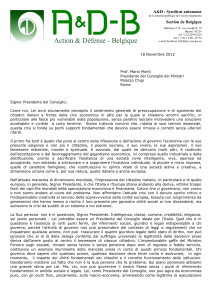18 Novembre 2012