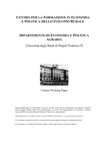 doc - dipartimento di economia e politica agraria