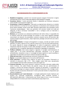 PEG_raccomandazioni_per i medici UOC Gastroendo