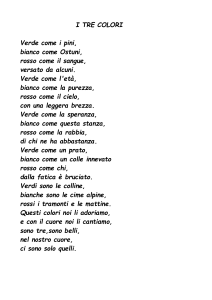 i tre colori