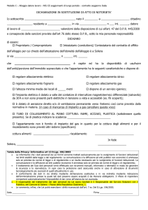Modella C – Alloggio datore lavoro