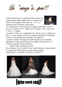 "Scienza"...si sposa!
