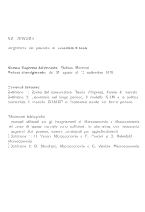allegato 1 - scheda programma - Dipartimento di Economia e