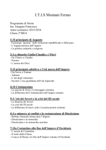 Programma di storia 2 MEA 2015-2016.