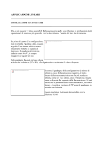configurazione non invertente