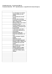Titoli possibili tesine frequentanti
