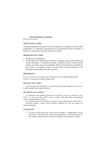 Storia del pensiero economico