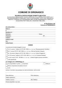 moduli idoneità abitativa