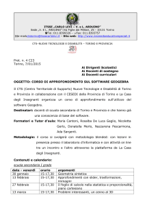 Geogebra avanzato - Necessità educative speciali
