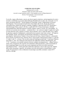 Settimana del cervello: iniziative a Siena. 12