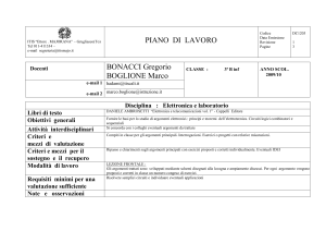 CLASSE : 3ª B inf - ITI Ettore Majorana