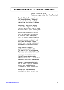 Il testo della canzone