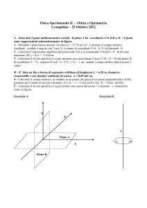 Fisica Sperimentale II – Ottica e Optometria