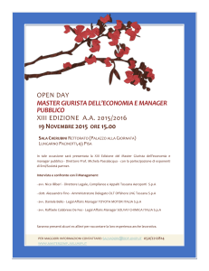 OPEN DAY Locandina