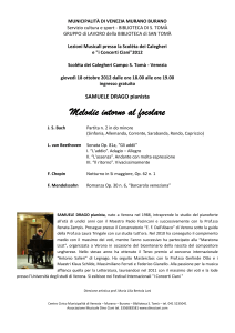 programma - Associazione Musicale "Dino Ciani"