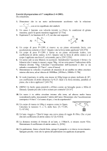 Esempio di compitino