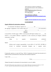 Alla Camera di Commercio di Bologna