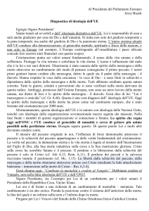Diagnostica di ideologia dell`UE