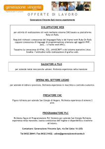 offerte di lavoro - Rete Civica Trieste