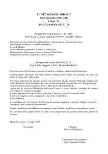 3L biotecnologie agrarie