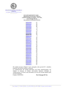Al Ch - Dipartimento di Economia e Impresa