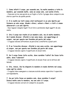Brano dalla Lettera ai Corinzi e attivit__ correlate