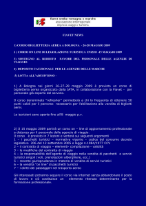 fiavet news - Fiavet Emilia